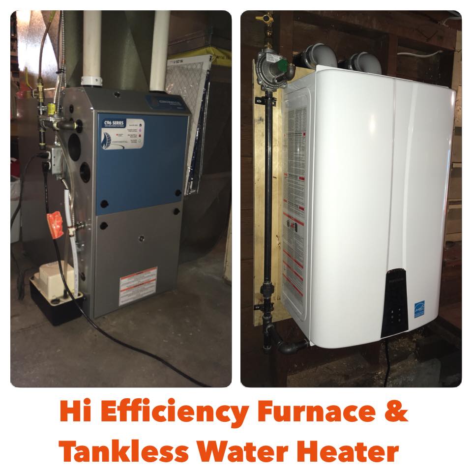 Continental Gas Furnace & Navien Tankless
