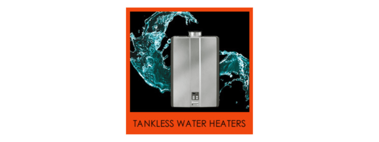 a tankless water heater